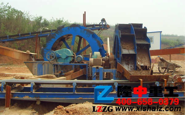 西部地區洗石機生產線