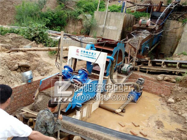 洗砂回收連體機