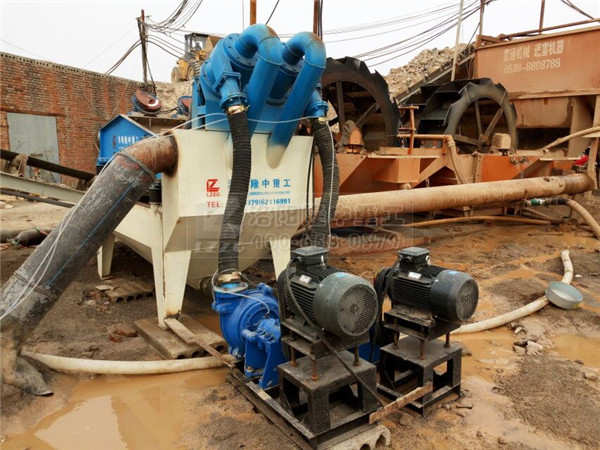 細砂回收機現場