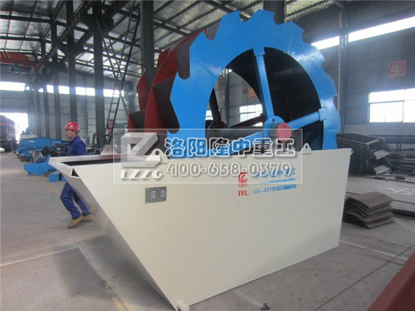 輪式洗砂機